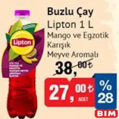 LİPTON BUZLU ÇAY 1 L